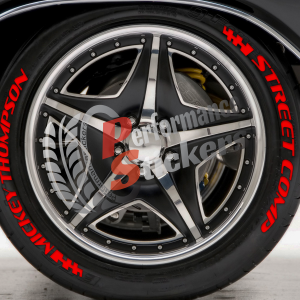 MİCKEY THOMPSON STREET COMP red , a Set for 4 tires (638)