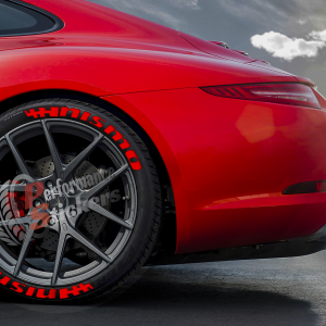 NISMO red , a Set for 4 tires (695)