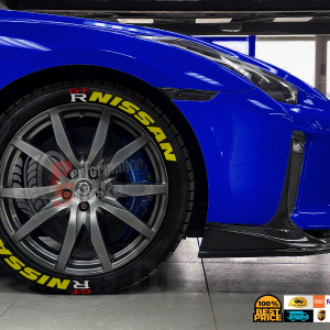 Nissan GT-R Yellow, Set for 4 Tires (1392)
