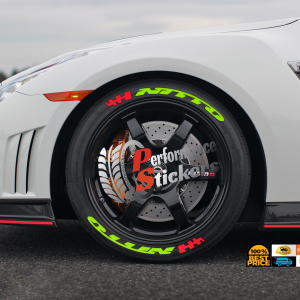 Nitto Neon + Flag Red, Set for 4 Tires (1451)