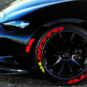 Nitto Red + Flag Yellow, Set for 4 Tires (1790)