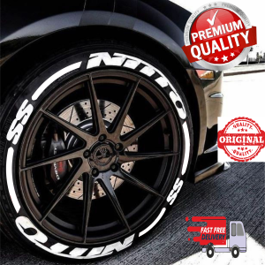 Nitto SS + Stripes Full White, Set for 4 Tires (1450)