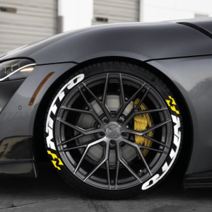 Nitto White + Logo Yellow, Set for 4 Tires (1635)