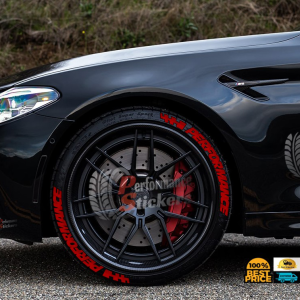 Performance + Flag Full Red, Set for 4 Tires (1679)