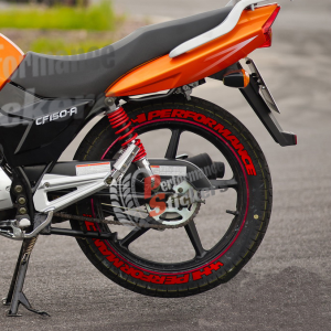 Performance + Flag Red, Set For 2 Tires Both Sides Left And Right (1764)
