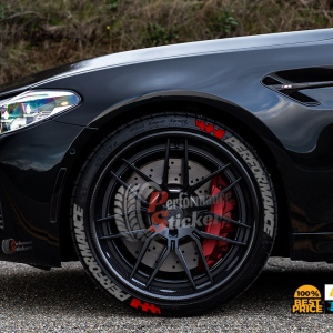 Performance Grey + Flag Red, Set for 4 Tires (1677)