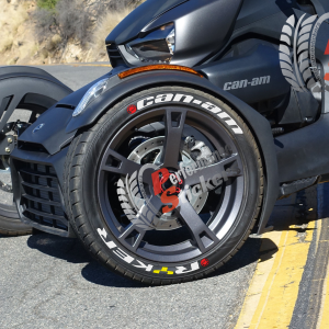 Ryker Can-Am Yellow Detail + Logo Red, Set for 3 Tires (902)