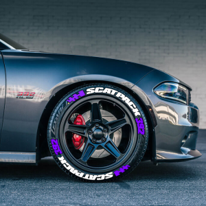 SCATPACK + 392 FLAG PURPLE , a Set for 4 tires (342)