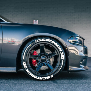 SCATPACK & STRİPES 392 LOGO , a Set for 4 tires (343)