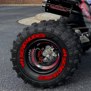 Send Nudes + Flag Full Red, Set for 4 Tires (1066)