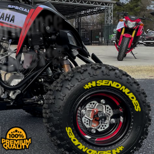 Send Nudes + Flag Full Yellow, Set for 4 Tires (1069)