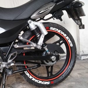 SEND NUDES , Set For 2 Tires Both Sides Left And Right (277)