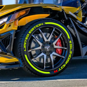 Slingshot Limited Edition R + Stripes + Logo Neon, Set for 3 Tires (1640)