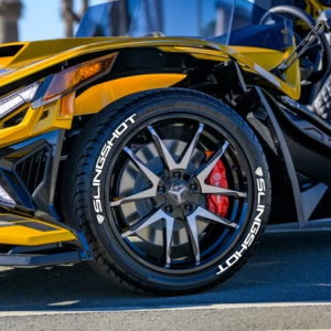 Slingshot + Logo White, Set for 3 Tires (1792)