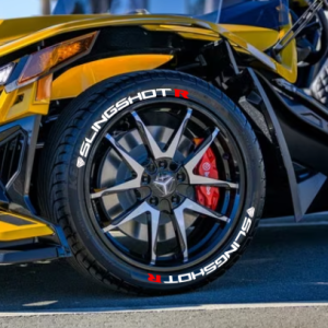 Slingshot R + Logo White, Set for 3 Tires (1636)