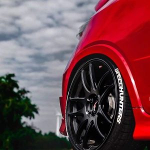 SPEEDHUNTERS WHITE , a Set for 4 tires (251)