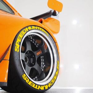 SPEEDHUNTERS YELLOW ,a Set for 4 tires (220)