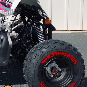 Speedhunters + Flag Full Red, Set for 4 Tires (1071)