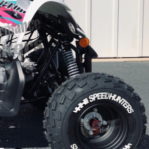 Speedhunters + Flag Full White, Set for 4 Tires (1072)