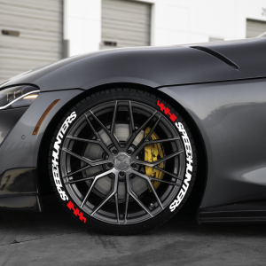 Speedhunters + Flag Red, Set for 4 Tires (1458)