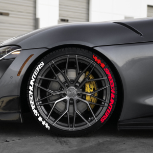 Speedhunters + Flag White & Red, Set for 4 Tires (1460)