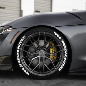 Speedhunters + Flag White, Set for 4 Tires (1462)