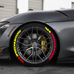 Speedhunters + Flag Yellow & Red, Set for 4 Tires (1461)