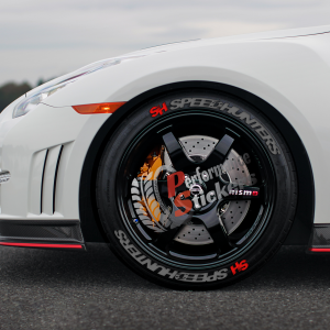 Speedhunters Grey + Logo Red, Set for 4 Tires (1483)