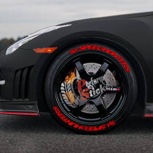Speedhunters + Logo Full Red, Set for 4 Tires (1467)