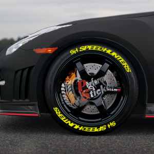 Speedhunters + Logo Yellow, Set for 4 Tires (1466)