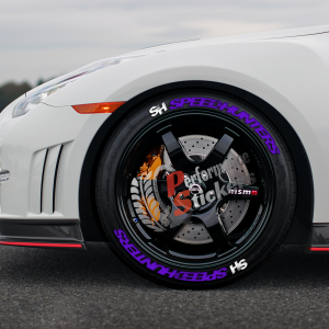 Speedhunters Purple + Logo White, Set for 4 Tires (1482)