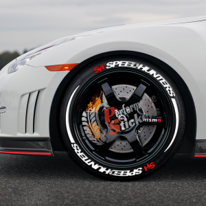 Speedhunters + Stripes + Logo Red, Set for 4 Tires (1469)