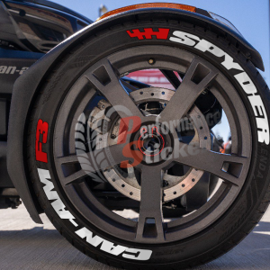 Spyder Can-Am F3 + Flag, Set for 3 Tires (946)