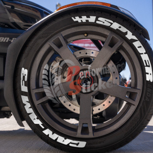 Spyder Can-Am F3 + Flag White, Set for 3 Tires (944)