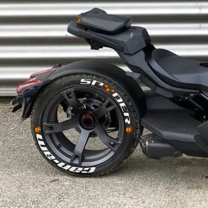 Spyder Can-Am Orange Detail + Logo Orange, Set for 3 Tires (953)