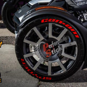 Spyder Can-Am Red, Set for 3 Tires (967)