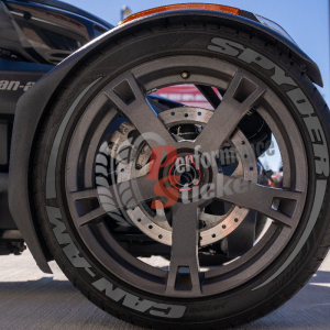 Spyder Can-Am + Stripes Grey, Set for 3 Tires (960)