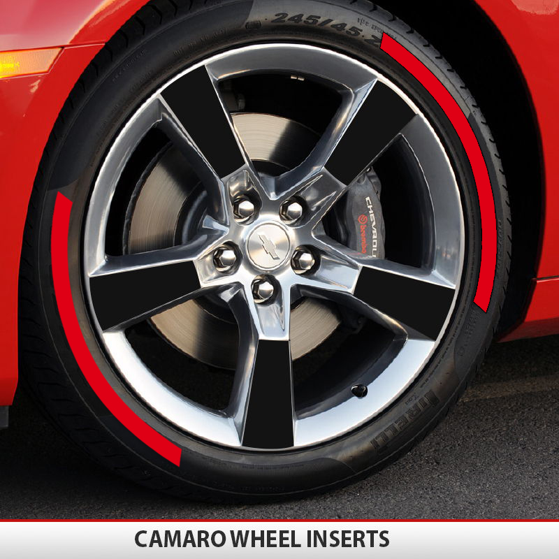 STRIPES RED , a Set for 4 tires (-4)