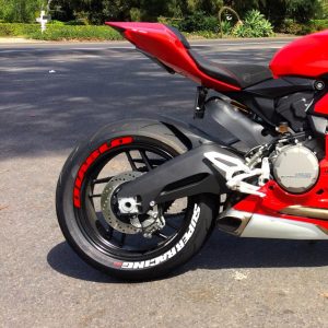 SUPER RACING DIABLO, Set For 2 Tires Both Sides Left And Right (274)