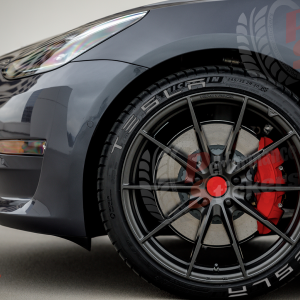 TESLA grey, a Set for 4 tires (739)