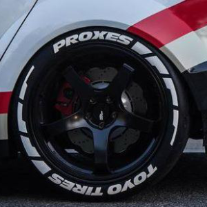 Toyo Tires Proxes + Stripes Full White, Set for 4 Tires (1781)