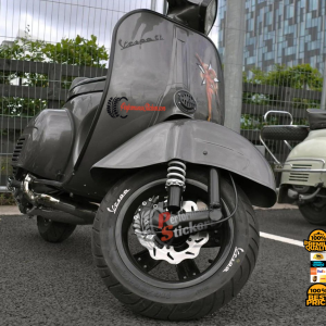 Vespa, Set For 2 Tires Both Sides Left And Right (1601)