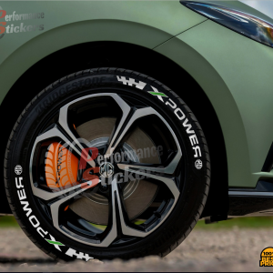 X Power + Flag, Set for 4 Tires (1626)