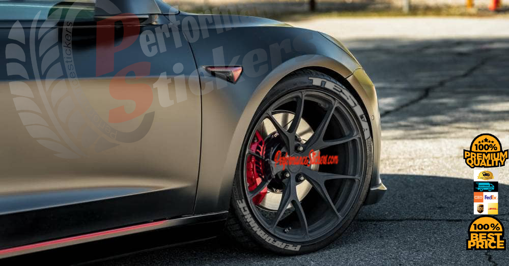 TESLA PERFORMANCE grey, a Set for 4 tires (747) - Image 2