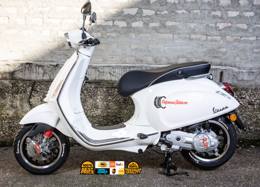 Vespa, Set For 2 Tires Both Sides Left And Right (1601) - Image 3